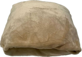 Mikroplyšové prostěradlo béžová 180/200