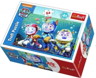 Puzzle Tlapková Patrola 54 dílků Pod vodou