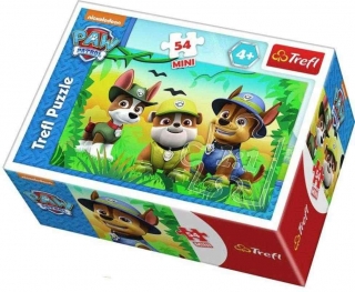 Puzzle Tlapková Patrola 54 dílků V džungli