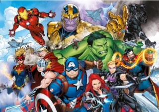 Puzzle Marvel Avengers 104 dílků
