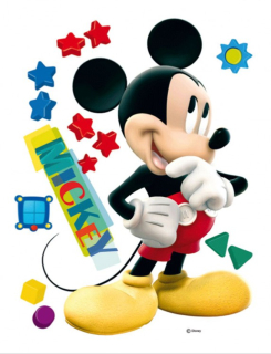 Samolepicí maxi nálepka Mickey Mouse